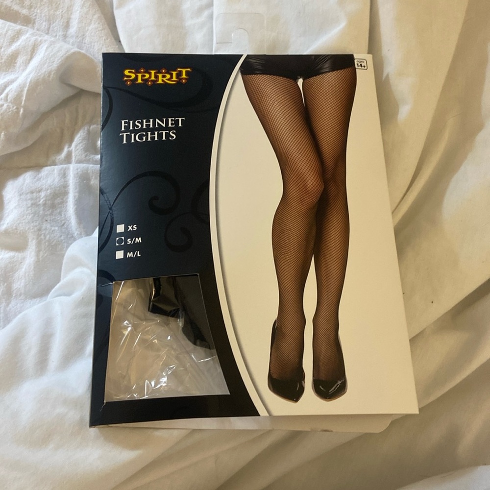 Spirit Halloween Fishnet Tights Small/Medium